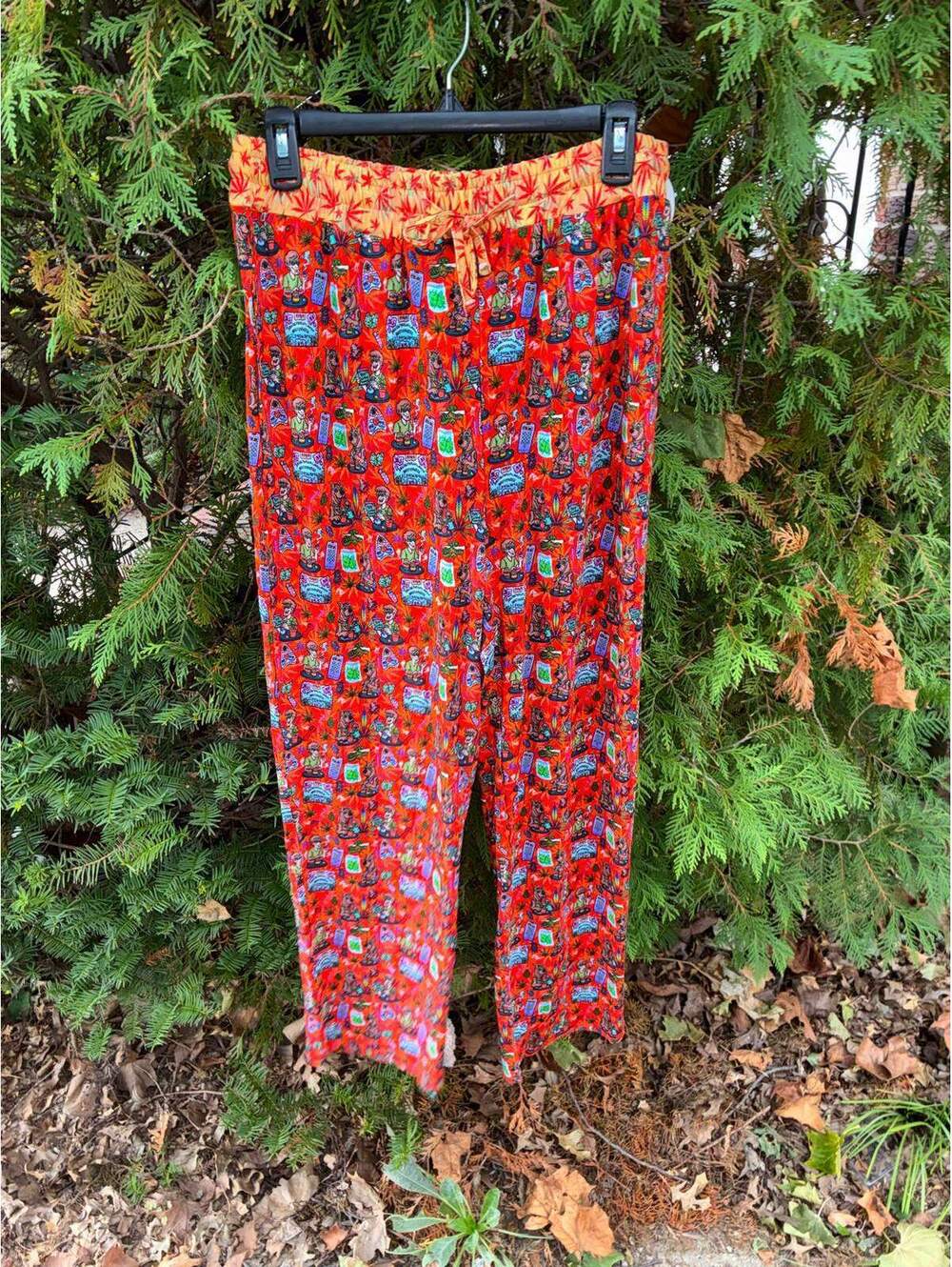 Serial Bamboo Thrifter Doobie 420 Lounge Pants 2XLarge NWT